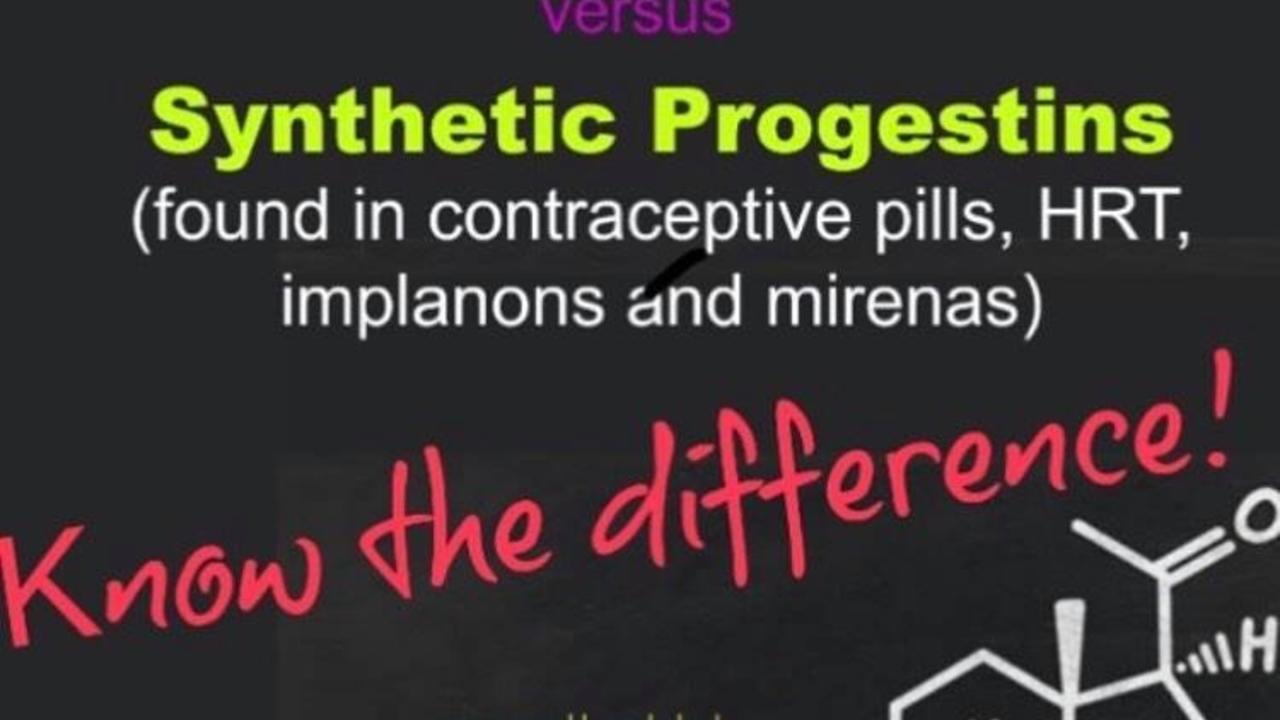 Natural Progesterone vs Synthetic Progestins; Know the Difference