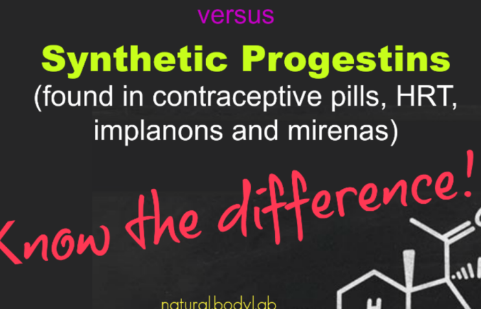 Difference between Natural Progesterone Vs Synthetic Progestins