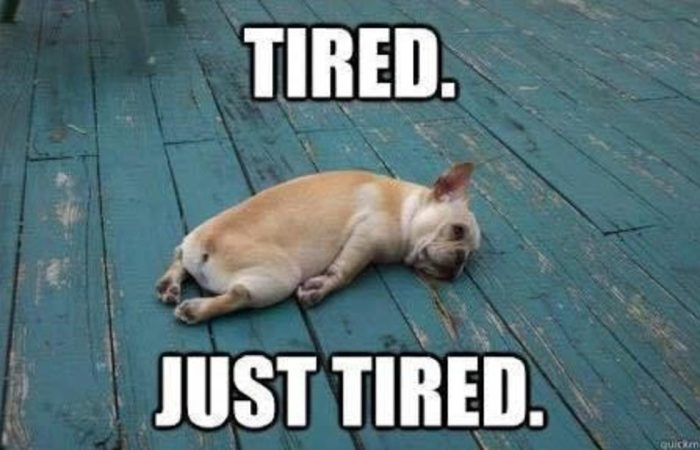 Feeling REALLY tired